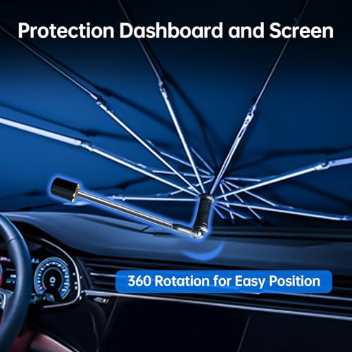 Windshield Sun Shade Umbrella for Volkswagen Atlas 2018 (Windshield SunShade for Volkswagen Atlas 2018-2026)