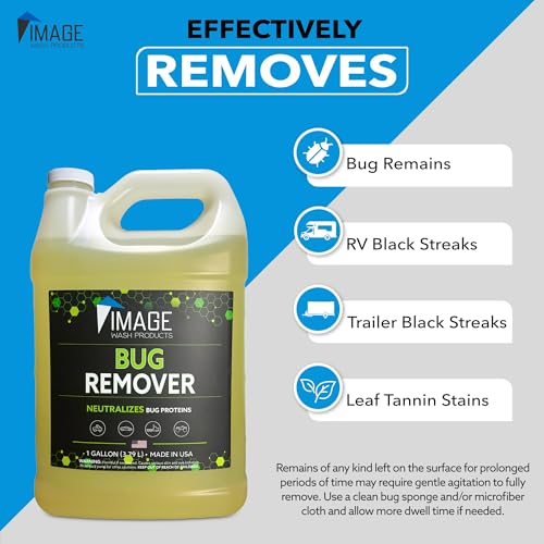 Bug Remover Biodegradable Bug Cleaner for Cars Trucks (128 Fl Oz (Pack of 1))