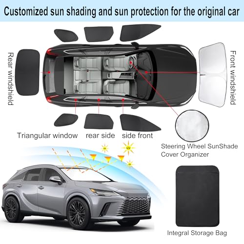 Window Shades for Lexus RX 2023 (Lexus RX 2023-2026)