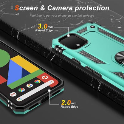 for Google Pixel 4 XL Case with Screen Protector (Teal / Google Pixel 4 XL)