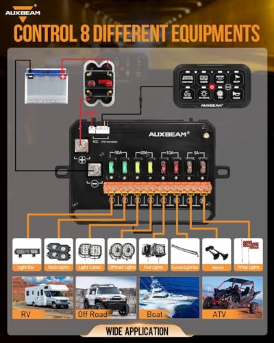 8 Gang Switch Panel Bluetooth RGB AC (8 Gang Remote Bluetooth Panel)