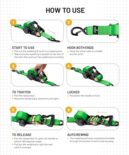 Retractable Ratchet Tie (Green)