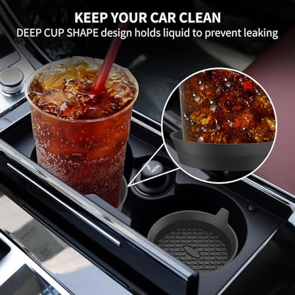 Car Coasters 4 Pack (4 Pack-black)