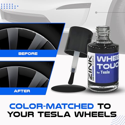 Premium Tesla Wheel Curb Rash Repair Kit for Model Y 20 (Tesla Model Y / 20" Gunmetal Grey Helix 2.0)