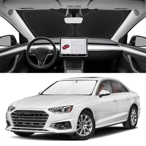 Custom Fit Windshield Sun Shade for Audi A4 2017 (for 2017-2025 Audi A4)