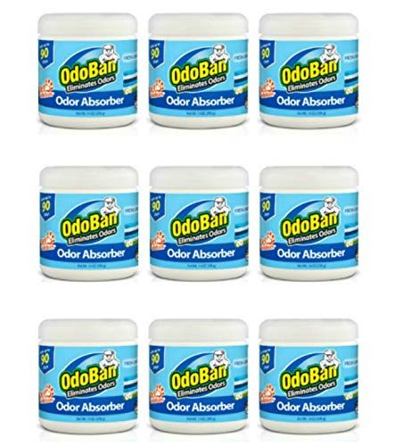 Solid Odor Absorber Eliminator for Home and Small Spaces (14 Ounce (Pack of 9))