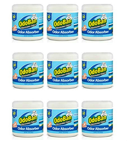 Solid Odor Absorber Eliminator for Home and Small Spaces (14 Ounce (Pack of 9))