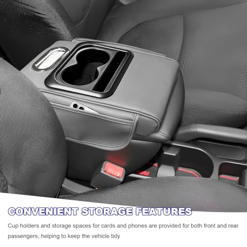 Car Center Console Armrest Pillow (Gray)