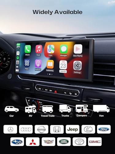V2 10.3 Inch Wireless CarPlay & Android Auto HD IPS Touch Screen 1920x720 (V2)