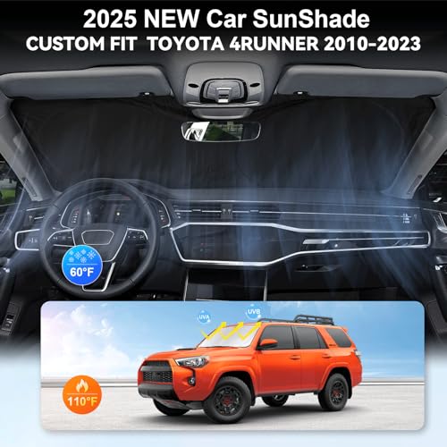 Car Windshield Sun Shade for Toyota 4Runner 2003 (for 4Runner 2003-2009)
