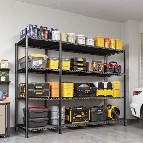 52.4" W Storage Shelves (13.78"D x 52.36"W x 59"H)