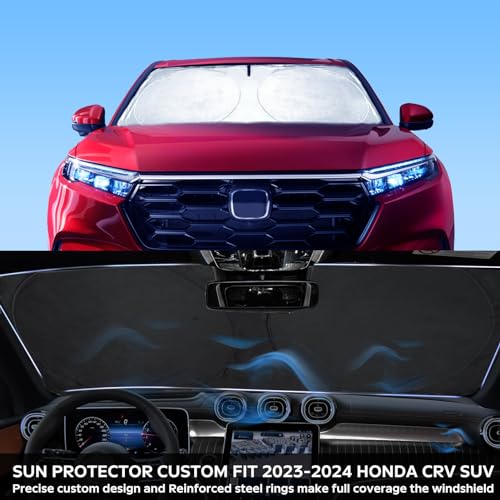 Windshield Sun Shade for Honda CRV 2023 (Fit 2023-2026 Honda CRV)