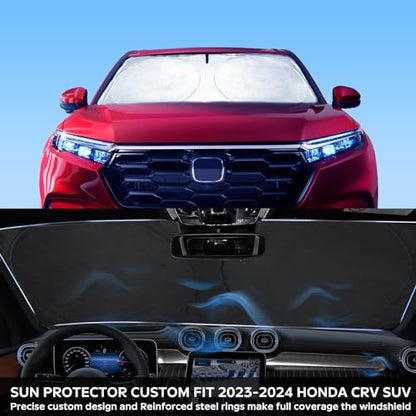 Windshield Sun Shade for Honda CRV 2023 (Fit 2023-2026 Honda CRV)