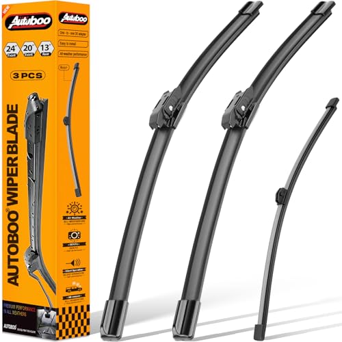 Windshield Wiper Blade Replacement for BMW X2 2018 (24"+20"+13")