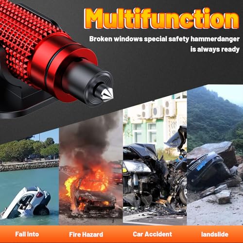 Safety Hammer (Matte Red and Matte Red)