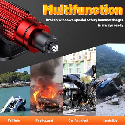 Safety Hammer (Matte Red and Matte Red)