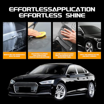 Car Wax for Dark Color Cars (black)