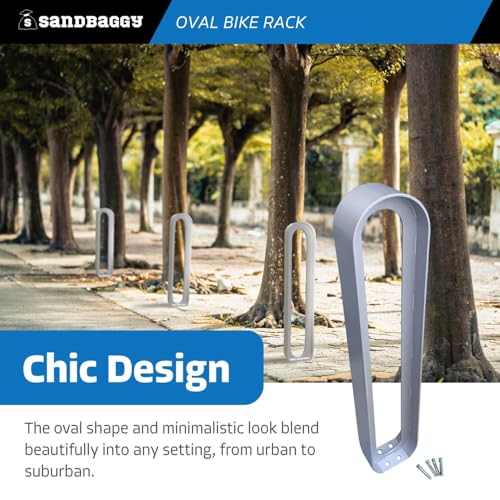 Modern Commercial Bike Rack (Blue)