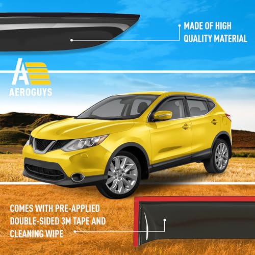 Extra Durable Window Deflectors Tape (For Nissan Rogue Sport 17-22)