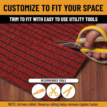 2x35 Hallway Runner Rug (Red / 2' x 35' (Runner))