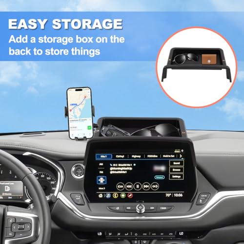 Car Phone Holder Compatible with Chevy Blazer 2023 2024 2025 Accessories 10.2 (2023-2025 Blazer 10.2inch)