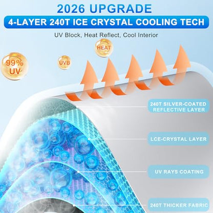 Custom Fit Windshield Sun Shade for BMW 4 Series 2021