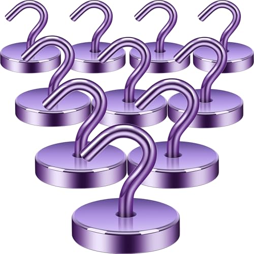 Magnetic Hooks Steel Tube Design for Cruise (Purple / 130lb Magnetic Hooks)