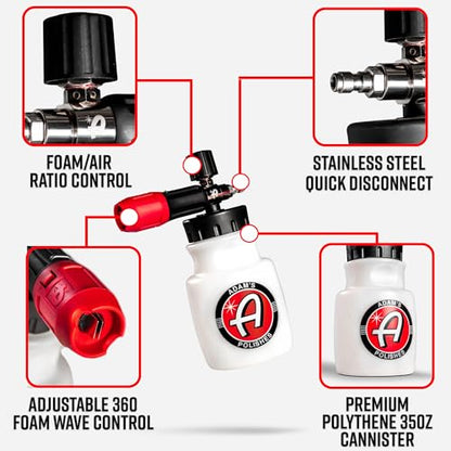 Premium Foam Cannon (Premium Foam Cannon + Snub Nose + Tips)