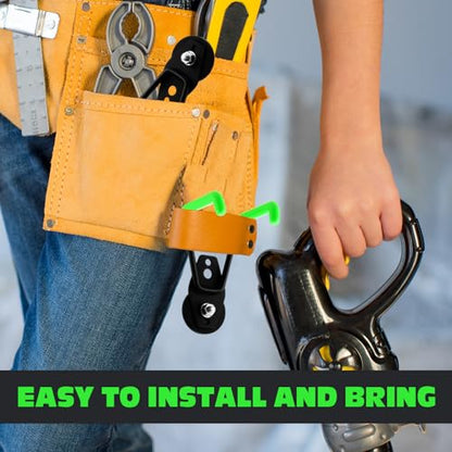 6 Pcs Large Magnetic Hooks Heavy Duty Garage Magnet Hooks Strong Storage Utility Magnetic Hangers with Anti Slip Rubber Coating for Indoor and Outdoor Hanging (Green)