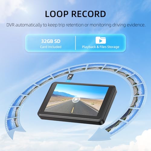Magnetic Solar Wireless Backup Camera (Black)