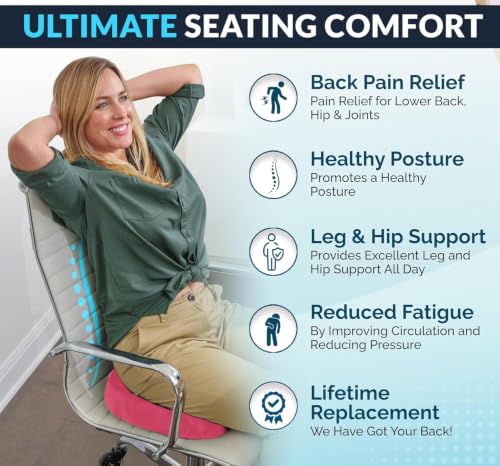 Doctor Recommended Seat Cushion (Pink / Large)