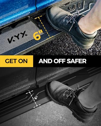 Running Boards & Steps Nerf Bars Fit for 2015 (15-24 Colorado/Canyon Crew Cab)