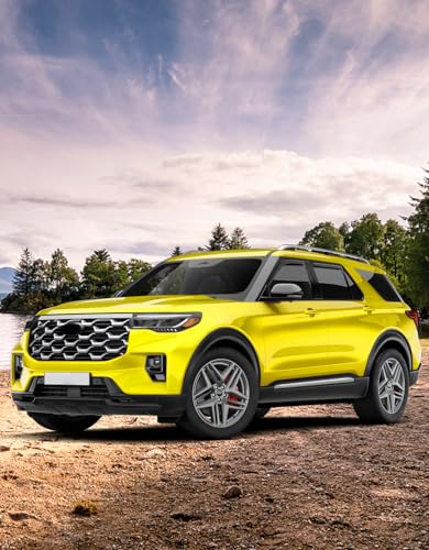 in Channel Window Visors Rain Guards for Ford Explorer 2020 (Fit for 2020-2026 Ford Explorer)