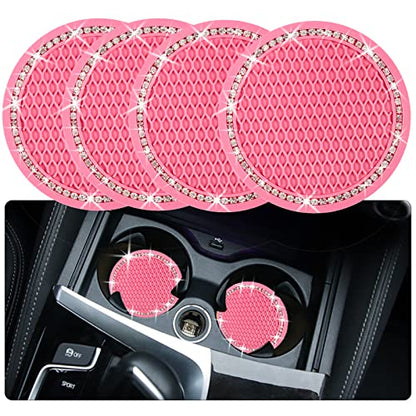 4PCS Bling Coaster (Pink / 4pack)