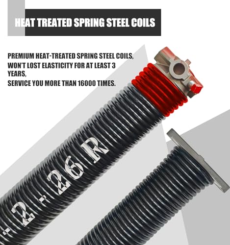 Garage Door Torsion Spring Set (.225x2x26")