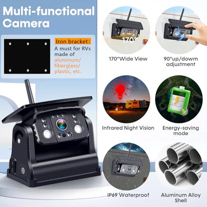 Dual Magnetic Wireless Backup Camera