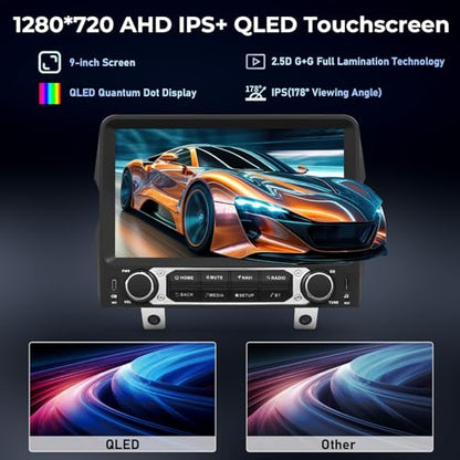 9" Car Radio Stereo for Jeep Wrangler JL & Gladiator JT 2018