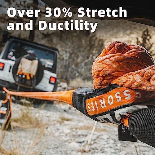 Kinetic Recovery Rope (1"x20',Orange)