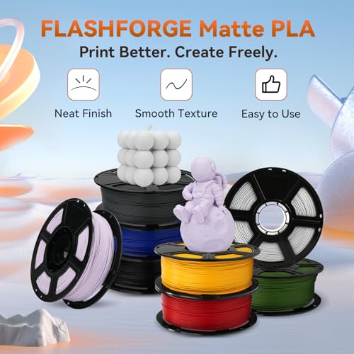 PLA Filament 1.75mm + (Matte Yellow)