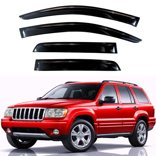 Rain Guards Fit for 1999 (1999-2004 Grand Cherokee & 2004 Ecosport)