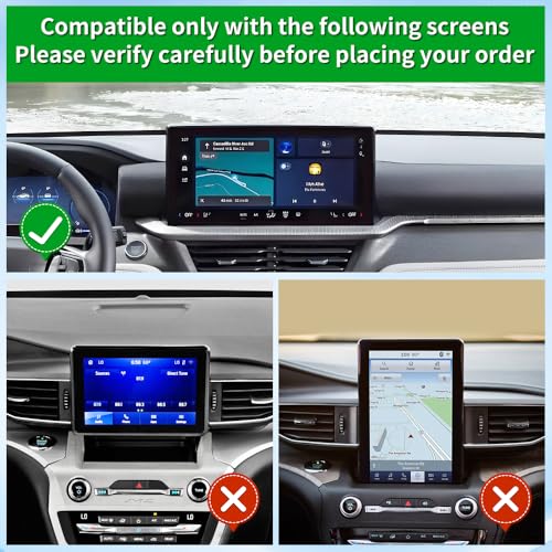 Car Phone Holder Center Console Organizer Tray for Ford Explorer 2025 2026 2027 [13.2 (for Ford Explorer 2025 2026 2027)