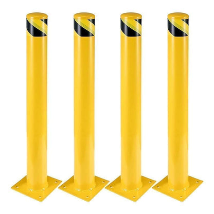 4 Pack Heavy Duty Safety Bollards (42 inch)