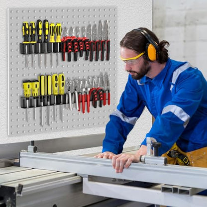 Screwdriver Plier Organizer Wall Mount (1 PCS Black)