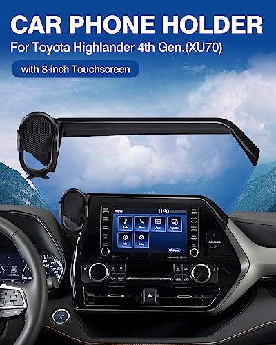 Custom Fit for Car Phone Holder 2020 (Auto-Look / Toyota Highlander 2020-2026)