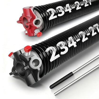 Pair of 2" Garage Door Torsion Springs 0.234X2"X27" (0.234X2"X27")