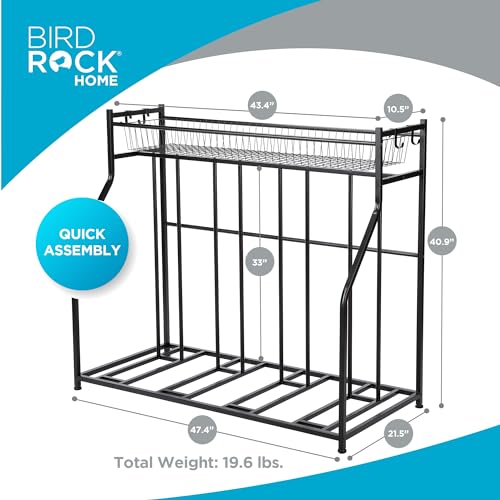 Bike Rack Garage Storage Floor Stand (4 Bike Rack)