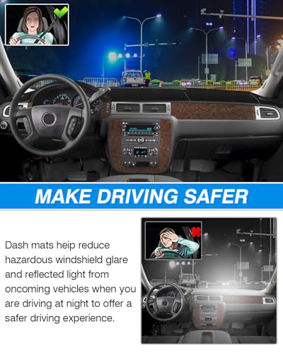 Dash Cover for 2007 (62.21*18.90(Chevrolet Tahoe 07-14))