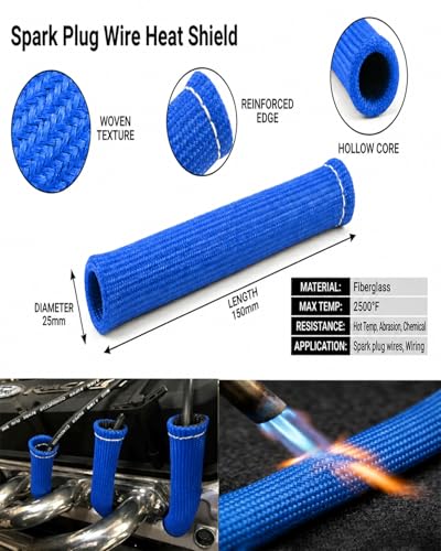 Spark Plug Wire Boots Cover (Blue)