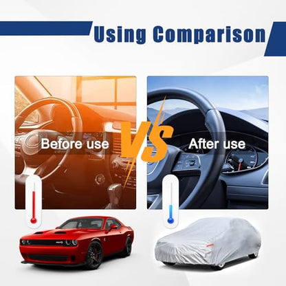 6 Layers Waterproof Car Cover for Dodge Charger 2006 (LM-Silver / 23. Custom Fit Dodge Charger)