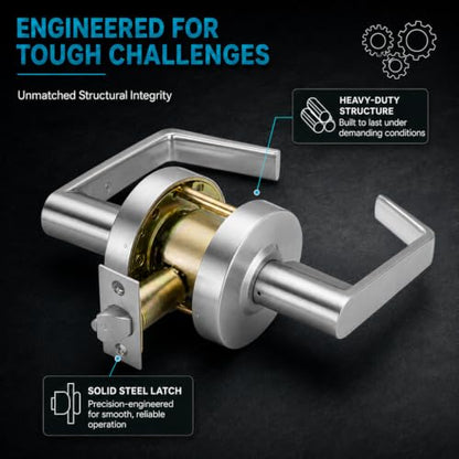 LO Lock Classroom Function Commercial Lever Door Lock (Classroom)